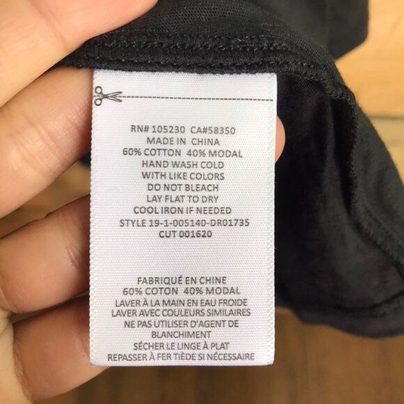 New Joie Corelle Black Long Sleeve Dress - Picture 6 of 9